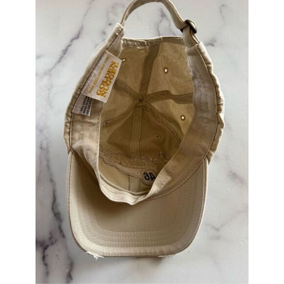 Golden Nugget casino adult unisex cream distressed hat y2k Las Vegas NM baseball - Picture 4 of 5